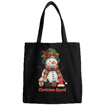 Discover Snowman Christmas Family Gathering Bags