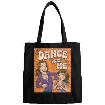 Discover Dance with Me Groovy 70s Retro Funky Psychedelic Bags