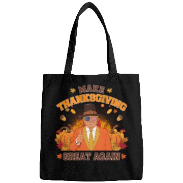 Discover Make Thanksgiving Great Again Autumn Fall Leaves Bags