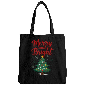 Discover Merry And Bright - Merry Christmas Bags