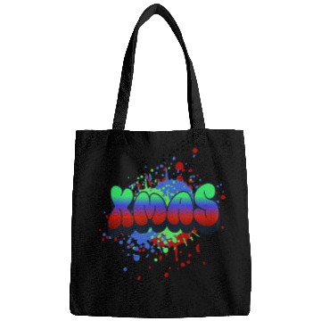 Discover Xmas - A Christmas Graffiti Design Bags
