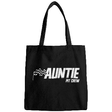 Discover Pit Crew Auntie Race Birthday Family Racing Auntie Bags