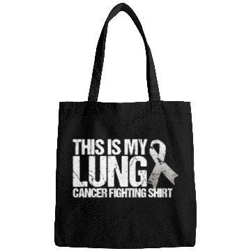 Discover This Is My Lung Cancer Fighting Cancer Awareness Bags