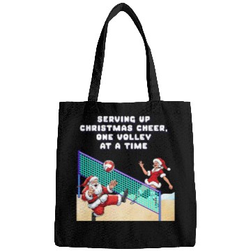 Discover Serving Up Christmas Cheer, One Volley At A Time Bags