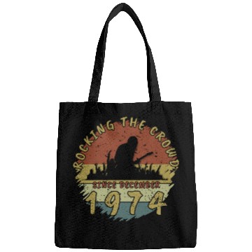 Discover 50th birthday Rocking this planet GIT 12/1974 Bags
