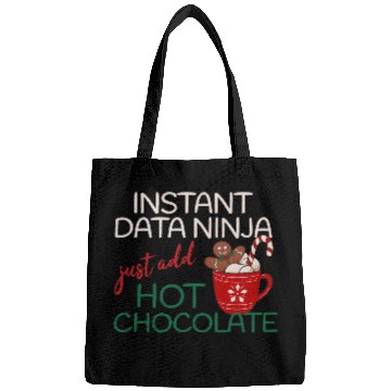 Discover Data Ninja xmas hot Chocolate Christmas Bags