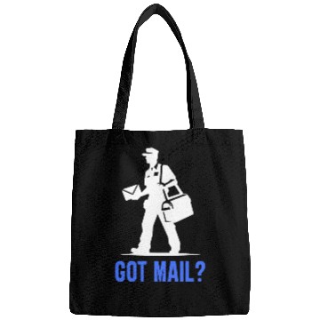Discover Postal Worker and Mailman Design Bags