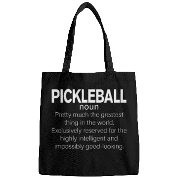 Discover Funny Pickleball Definition Bags
