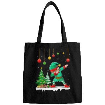 Discover Dabbing Elf Christmas Tree Lights Xmas Family Bags