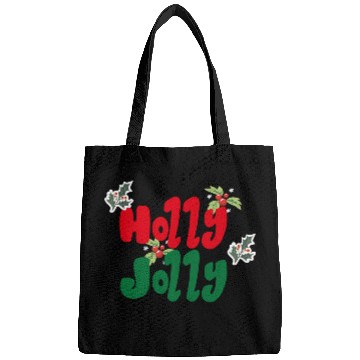 Discover holly jolly Christmas Bags