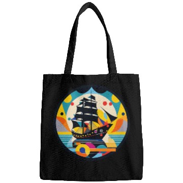 Discover Sailing Ship, Frigate, Boat Bags