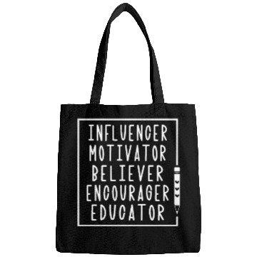 Discover Influencer Motivator Educator Bags