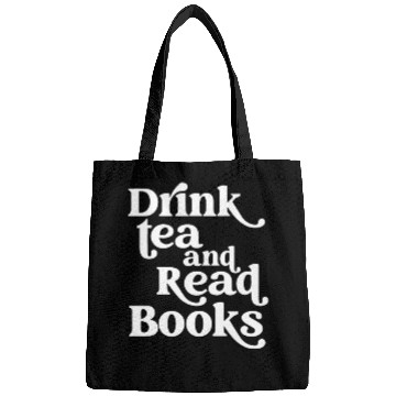 Discover Drink Tea and Read Books Bags