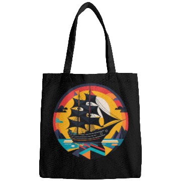 Discover Sailing Ship, Frigate, Boat Bags