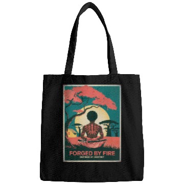 Discover Vintage Afro Samurai Warrior - Forged By Fire Bags