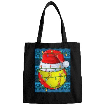 Discover Softball Christmas Lights Bags