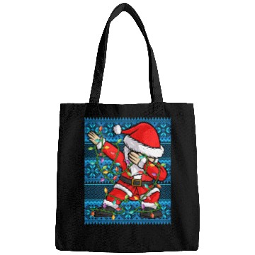 Discover Dabbing Santa Christmas Lights Bags