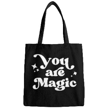 Discover You Are Magic Motivation Quotes Bags
