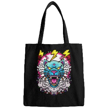 Discover Grafitti Tiger Head Bags