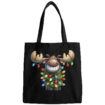Discover Christmas Merry Christmas For Gift Christmas Moose Bags