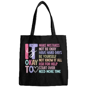 Discover Be Yourself - Embrace Mistakes Bags