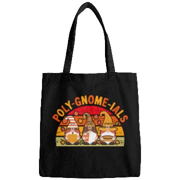 Discover Poly-Gnome-Ials Funny Math Teacher Bags