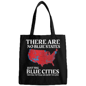 Discover There are No Blue States Only Big Blue Cities Bags