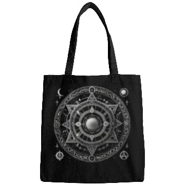 Discover Cosmic Mandala Design Bags