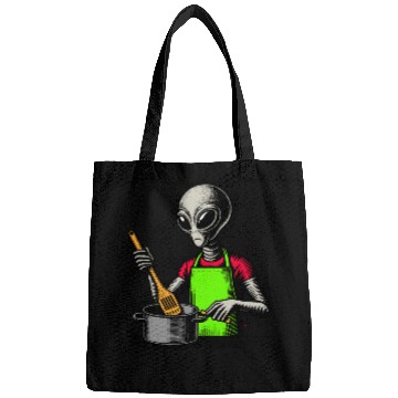 Discover Grey Alien Cook Bags