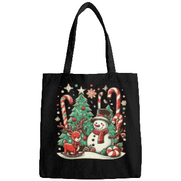Discover Vintage Christmas Cheer Bags