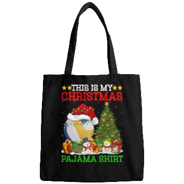 Discover Volleyball Christmas Tree Lights Bags