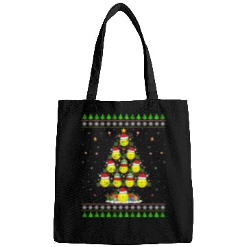 Discover Pickleball Christmas Tree Bags
