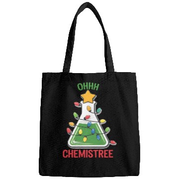 Discover Science Teacher Oh Chemistree Chemistry Christmas Bags
