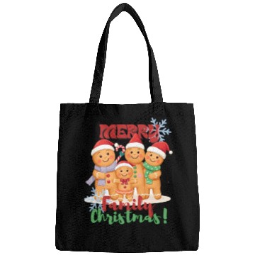 Discover Gingerbread Family Christmas Bags