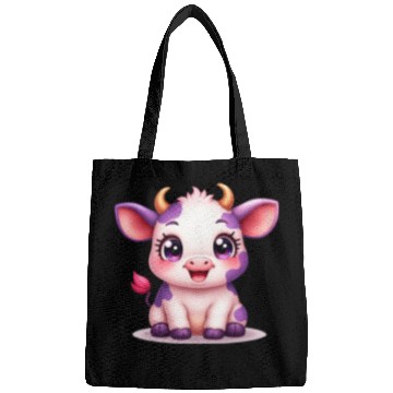 Discover blueberry cow Gift unique Bags