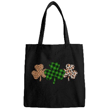 Discover St Patricks Day Lucky Irish Green Plaid Shamrock Bags