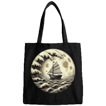 Discover Vintage Sailboat Monohull Tsunami Storm Bags