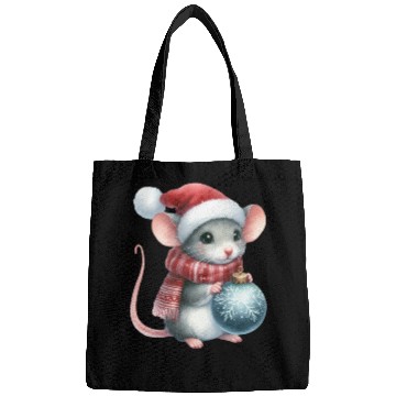 Discover FUNNY CHRISTMAS MOUSE Bags
