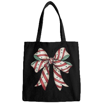 Discover Christmas Coquette bow, Christmas Retro Bags