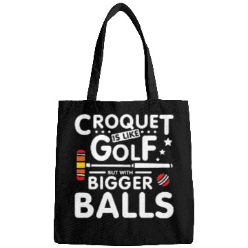 Discover Croquet is like golf but with bigger balls Bags