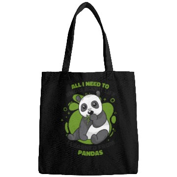 Discover I Learned From Pandas Panda Bear Friend Giant Bags