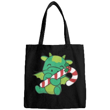 Discover Dragon Christmas Candy Cane Cute Dragon Bags