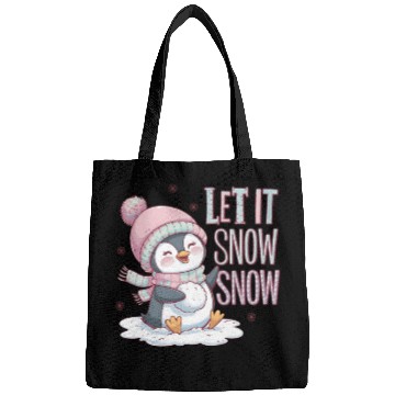 Discover Let It Snow Snow, Christmas Snowman Bags