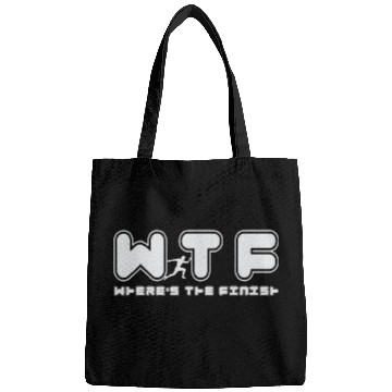 Discover Wtf Wheres The Finish Funny Running Bags