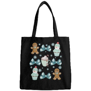 Discover Merry Christmas, Christmas Coquette Bow Bags