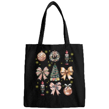 Discover Christmas Coquette Bow, Cute Christmas Tree Bags