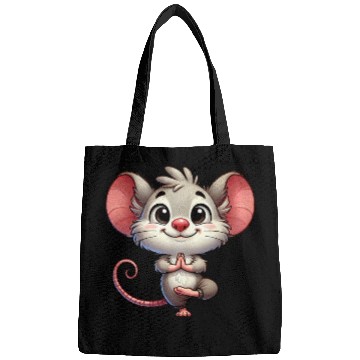 Discover Mouse Yoga Meditation Zen Relaxation Workout Bags
