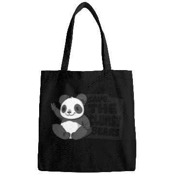 Discover Save The Clumsy Bears Panda Bear Friend Lover Bags