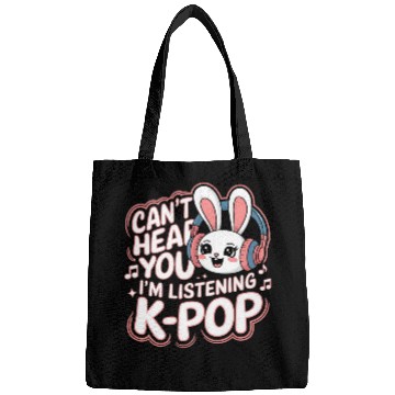 Discover Can't Hear You K-Pop Bunny Bags