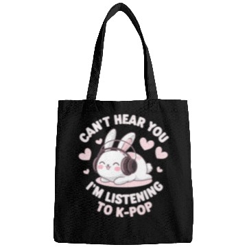 Discover Can't Hear You K-Pop Bunny Bags